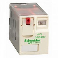 Реле 2 CO 48В переменного тока | код. RXM2AB1E7 | Schneider Electric